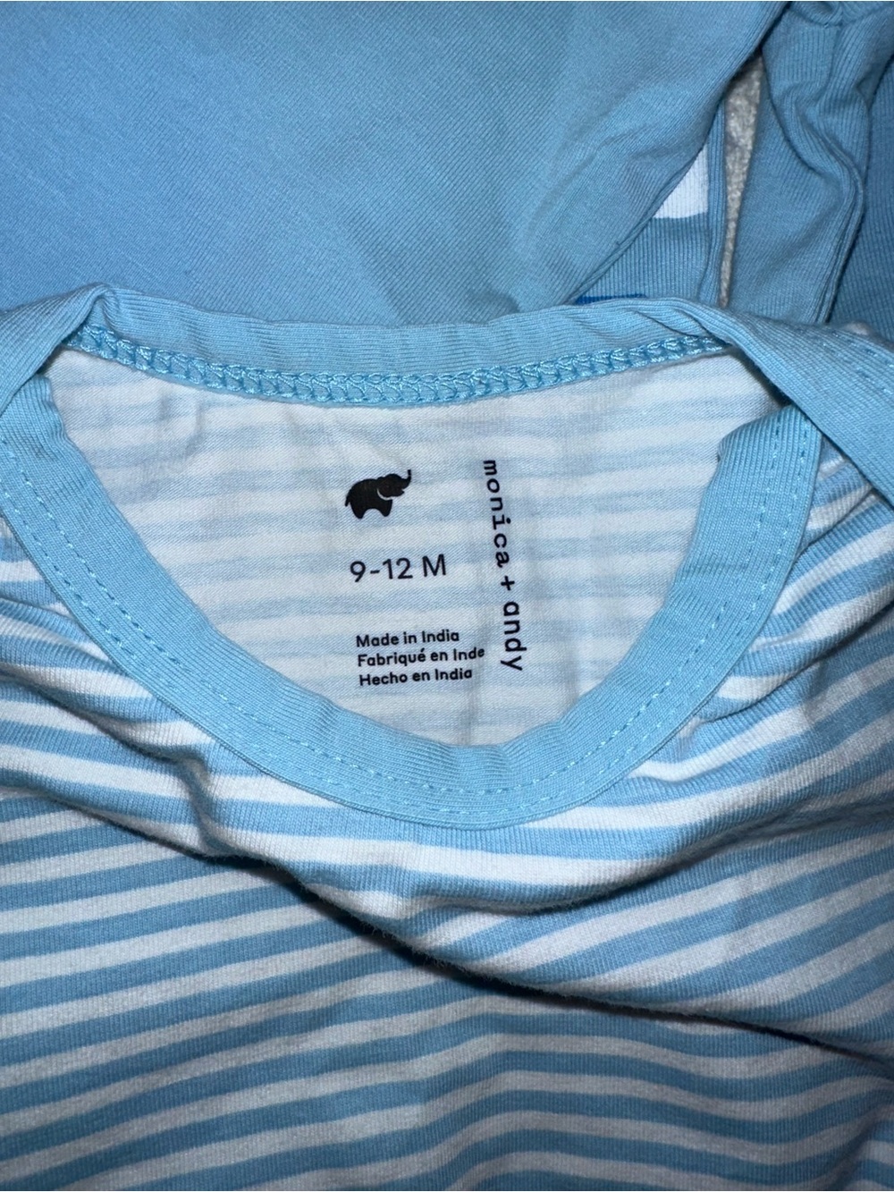 Monica + Andy Organic Cotton 9-12 months onesies - Picture 3 of 5